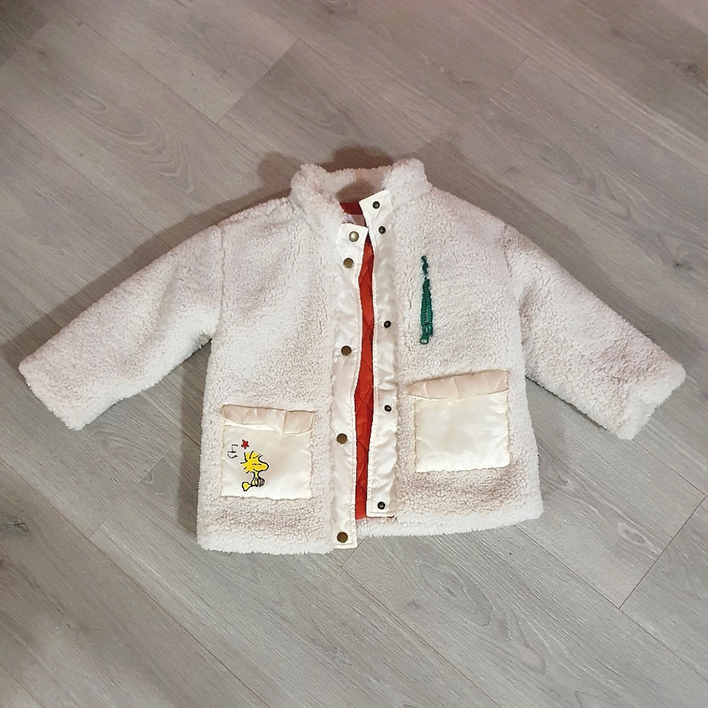 ZARA Peanuts Coat